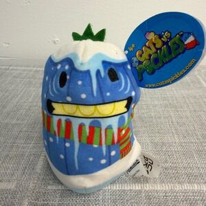 Cats VS Pickles Holiday Christmas BRRRRR Pickle 4" Plush #486 Tactile Fidget